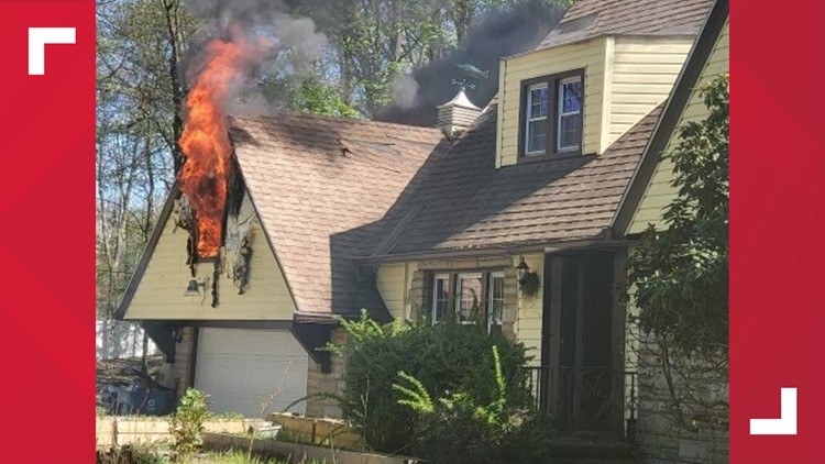 Officials investigating suspected arson fire at Willoughby Hills home
