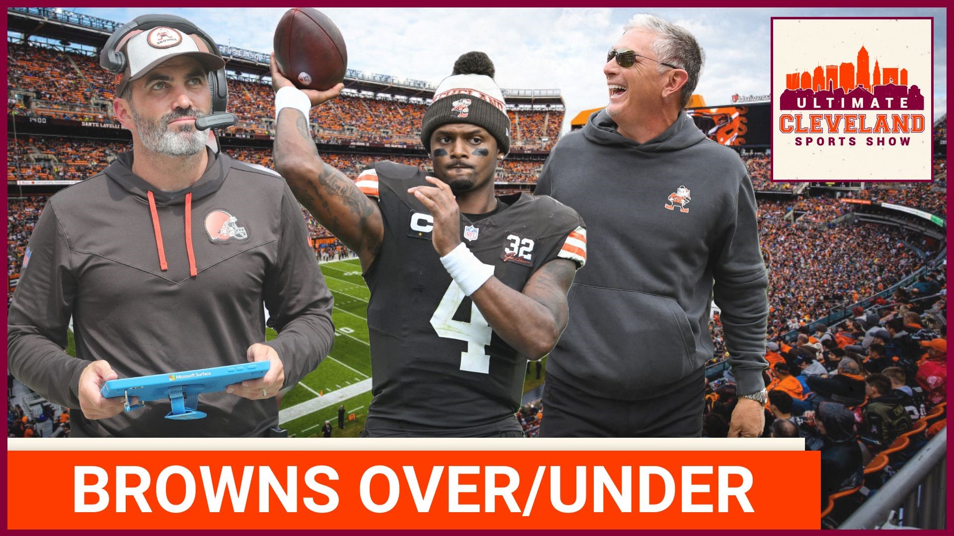 UCSS discuss the latest over/under odds Vegas has set for the Cleveland Browns