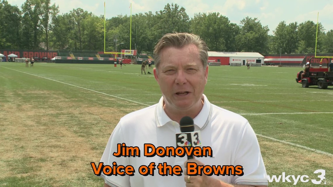 Voice Of The Browns Jim Donovan Breaks Down Day 2 Of Cleveland Browns ...