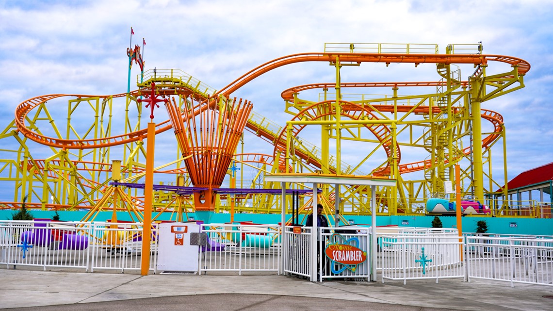 Cedar Point new ride for 2023 Wild Mouse roller coaster video