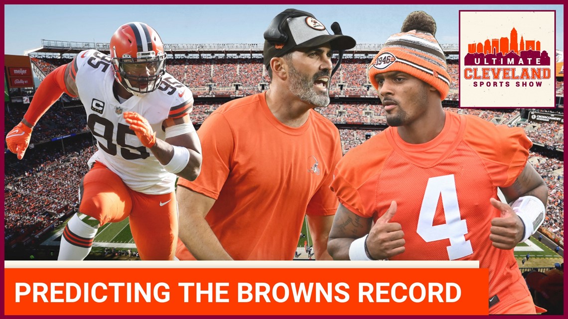 What will be the Cleveland Browns record at the end of the 2023 season