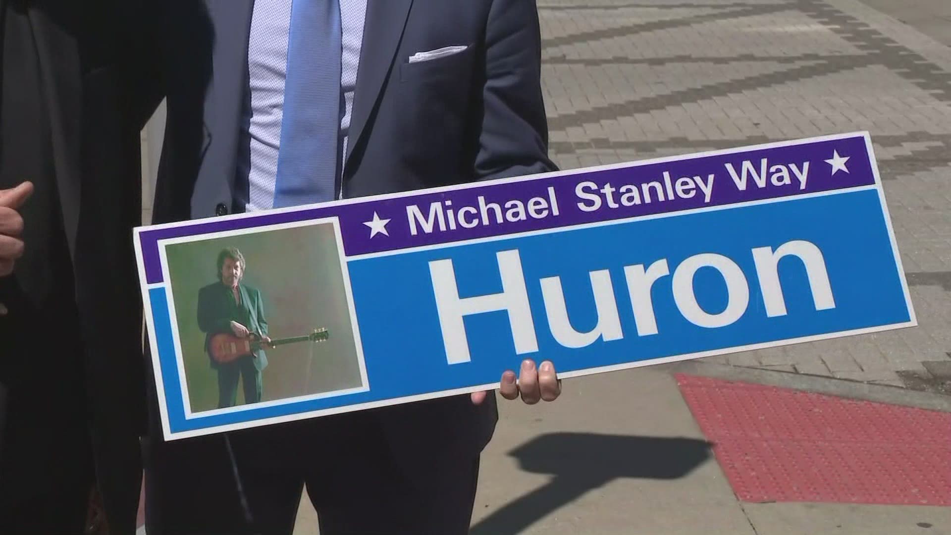 June 11, 2019: The rock ‘n’ roll city is paying special tribute to one of its own hometown stars. The corner of Euclid and Huron was given a new name Tuesday in honor of Cleveland native Michael Stanley… Welcome to 'Michael Stanley Way.'