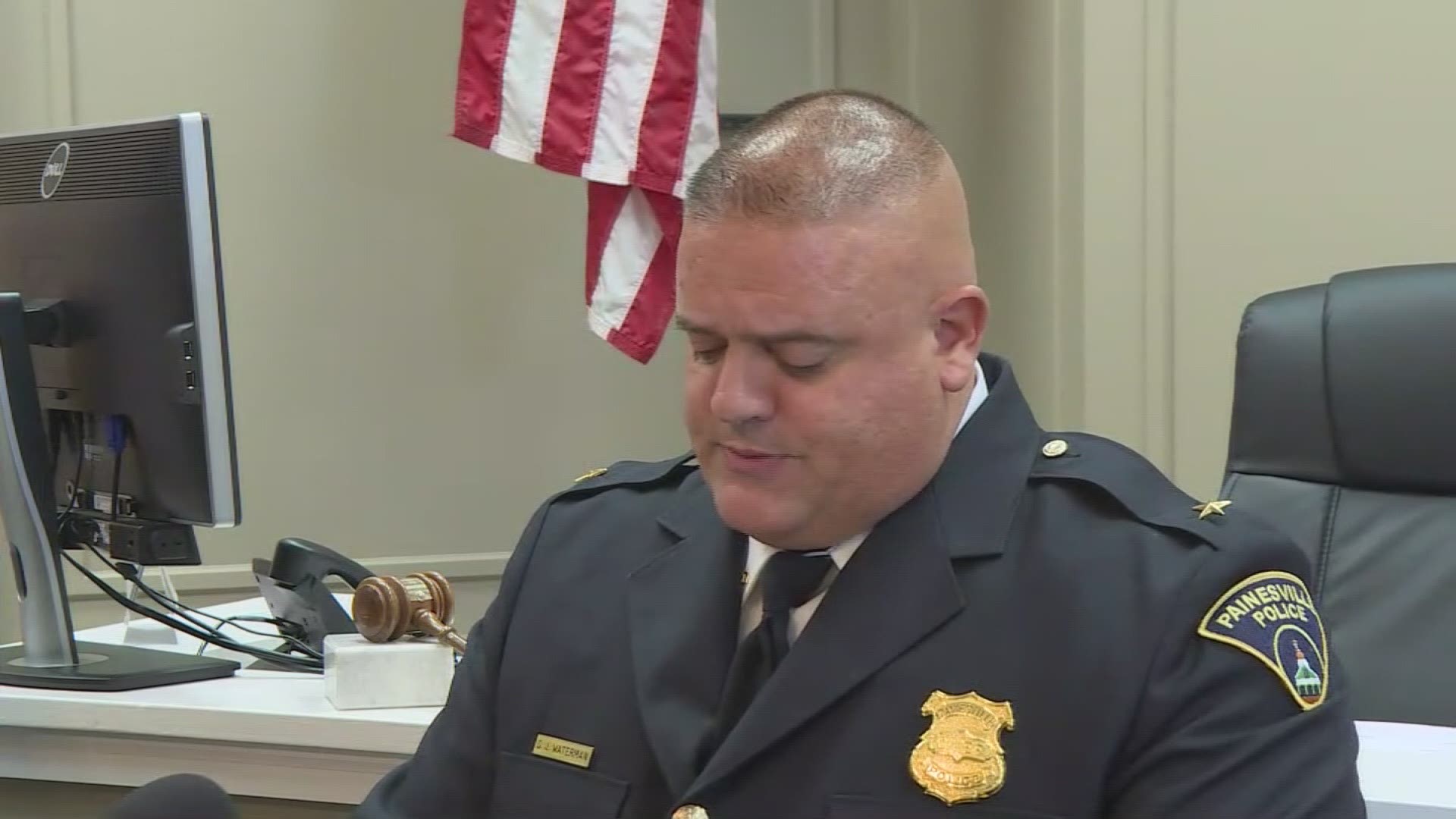 Police hold press conference on shooting of Gates Mills officer