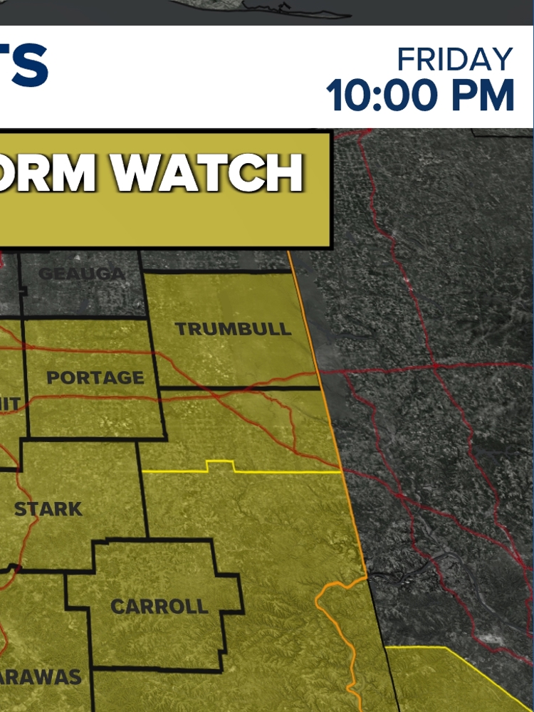 Weather Impact Alert: Northeast Ohio braces for severe thunderstorms ...