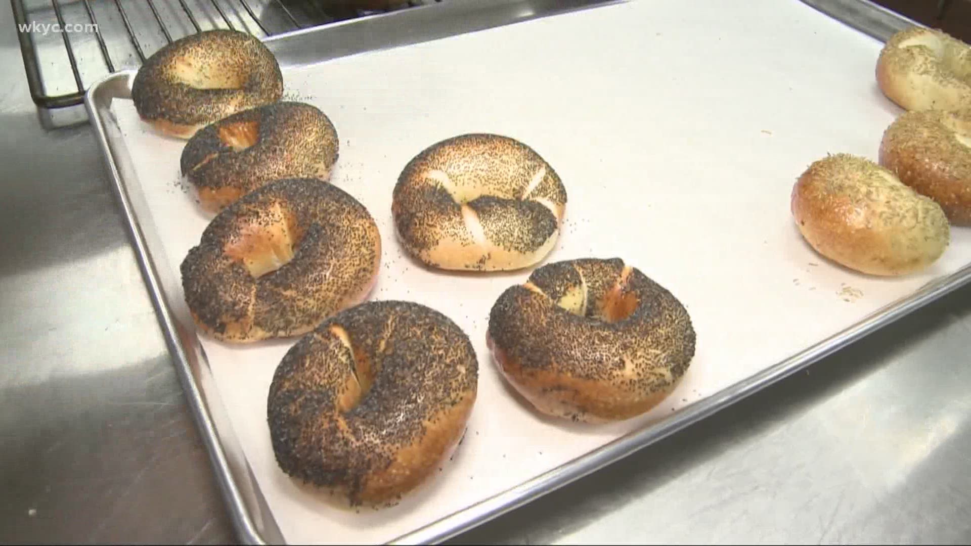 Cleveland Bagel Co. and Bialy's Bagels in University Heights have been named two of the country's best bagel shops by Food and Wine.