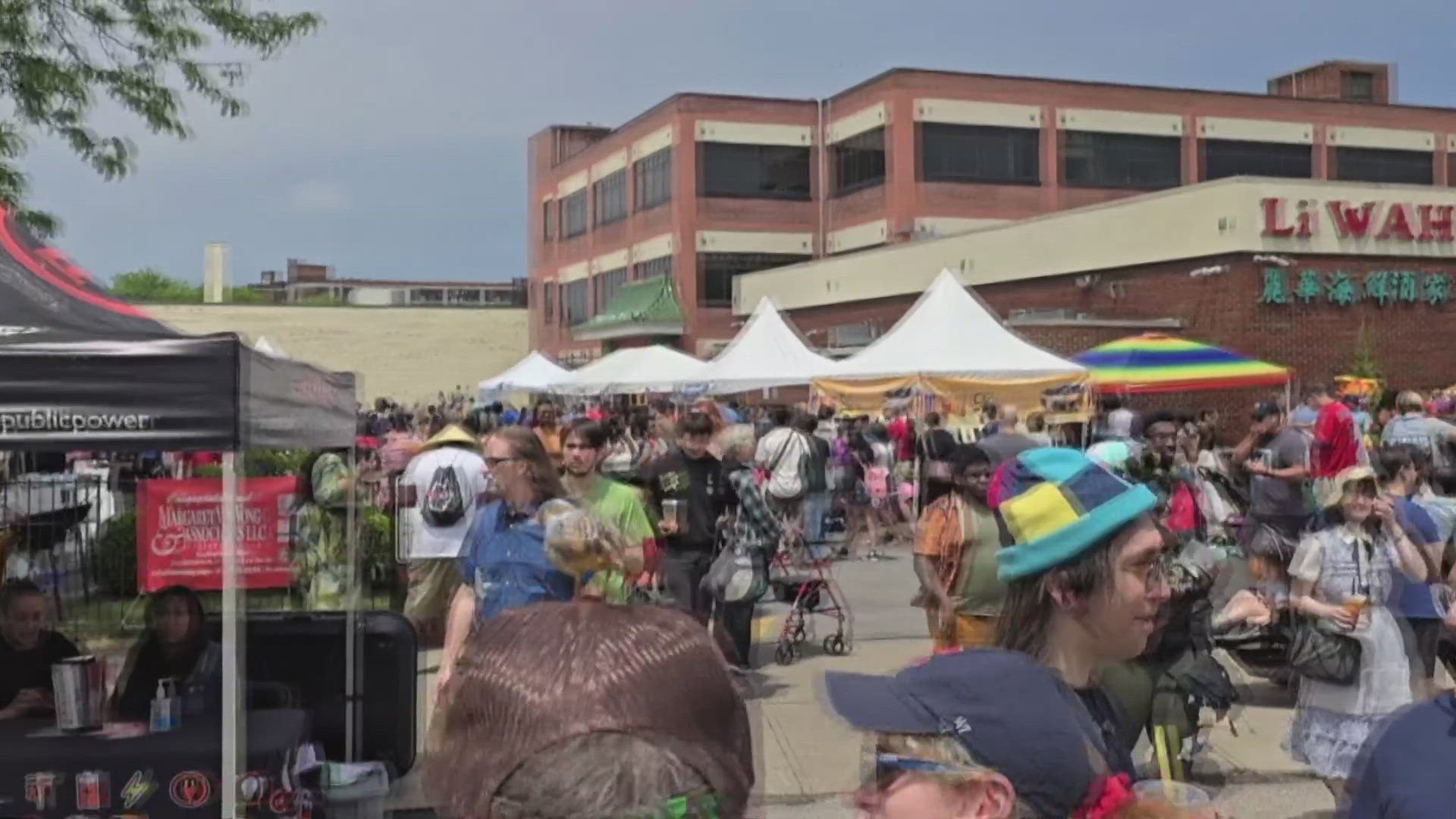 An estimated 50,000 people flocked to Cleveland's AsiaTown neighborhood this weekend for the Cleveland Asian Festival.