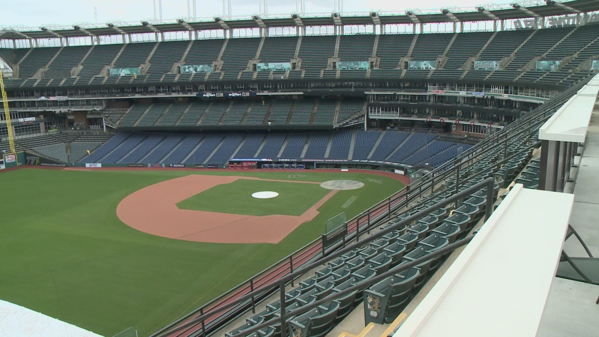 Cleveland Guardians fans will get the first chance to see new improvements at Progressive Field during Monday's home opener.
