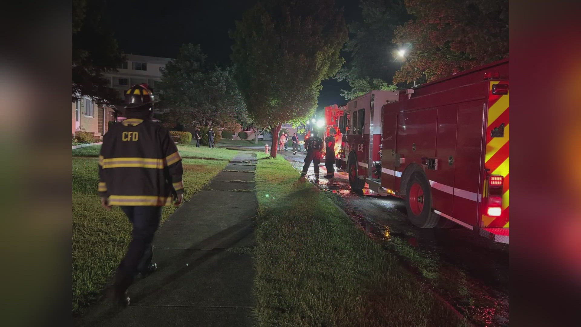Fire officials say the incident happened on West 148th Street.