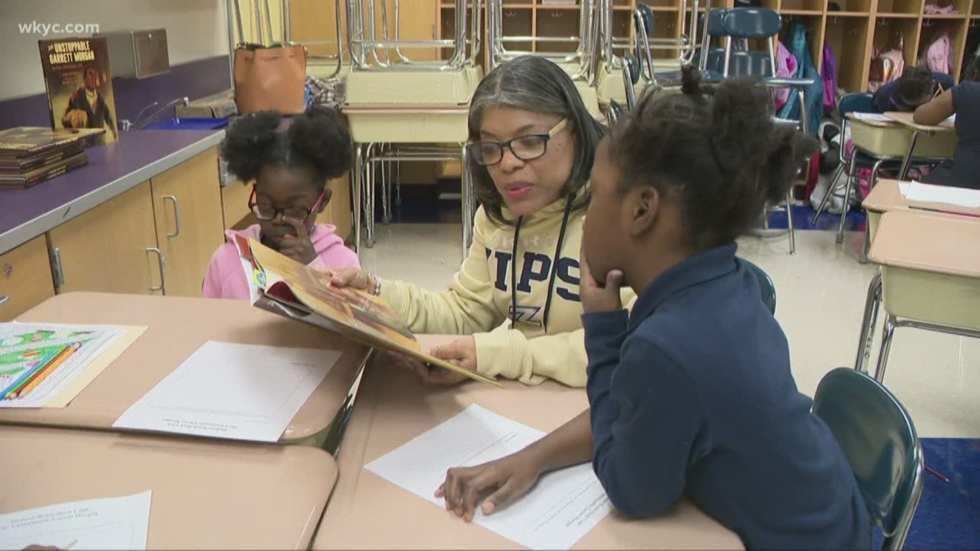 There is a crisis at a Cleveland area elementary school when it comes to the third grade students. Every third grader is struggling to read at Charles Dickens.