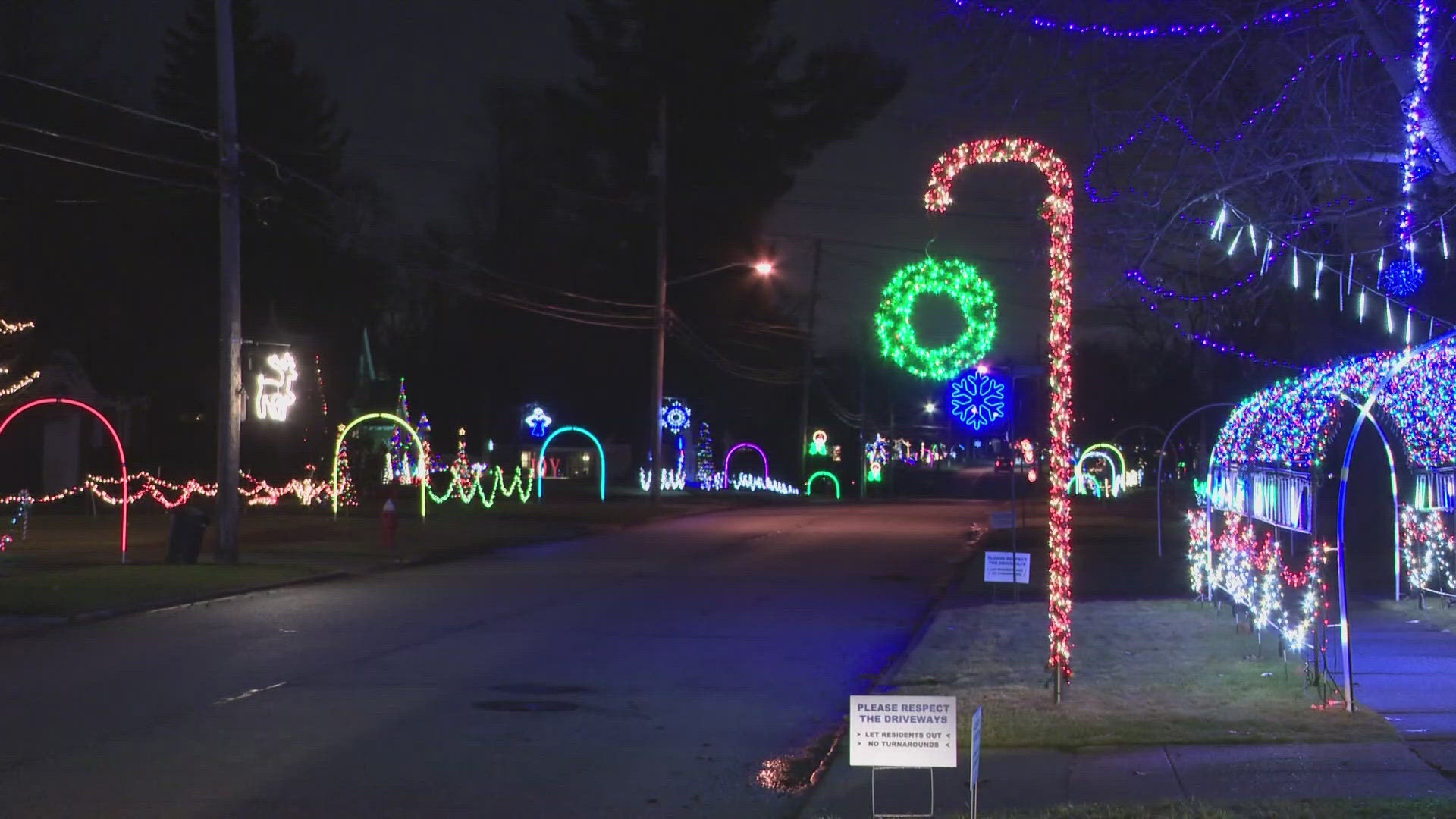 Mayor Bill Schneider has banned certain kinds of light decorations to keep people safe.