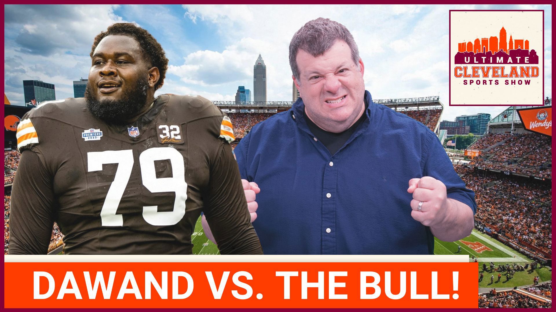 Adam the Bull responds to Cleveland Browns LT Dawand Jones 