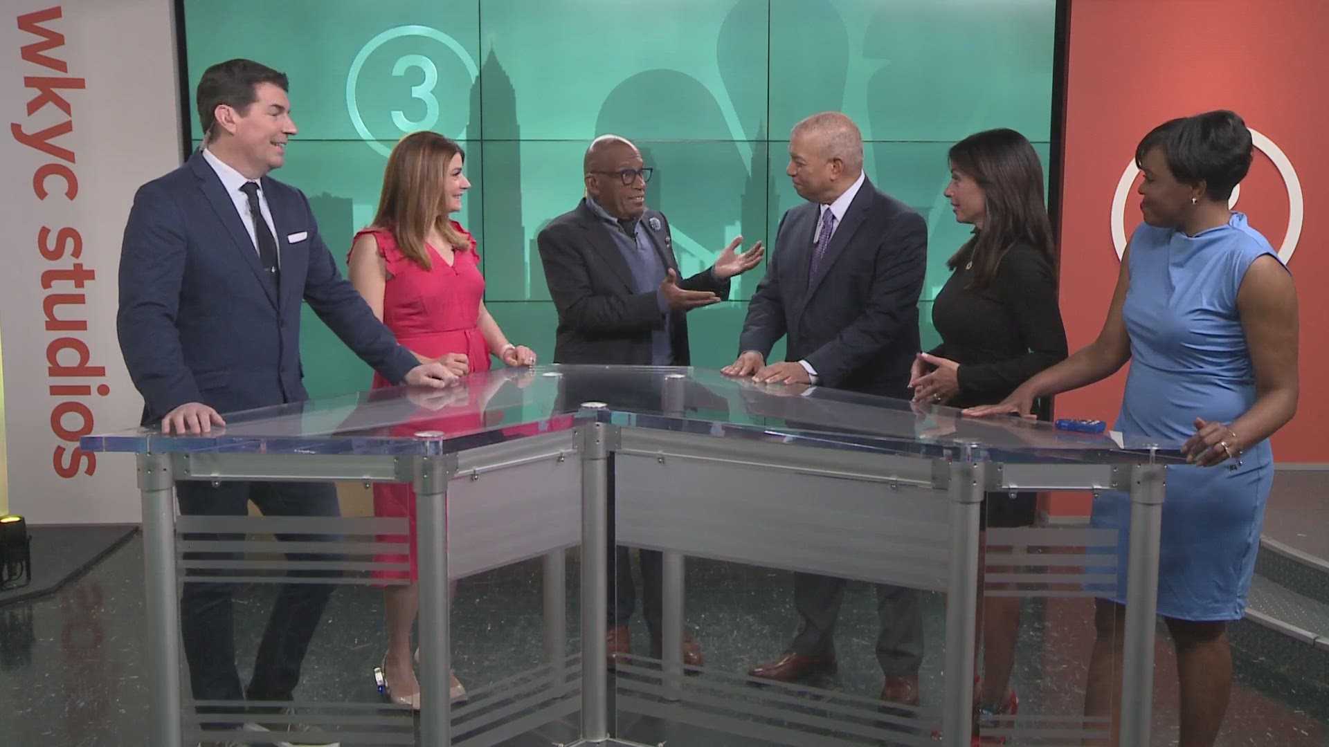 Al Roker cohosts WKYC morning show in Cleveland