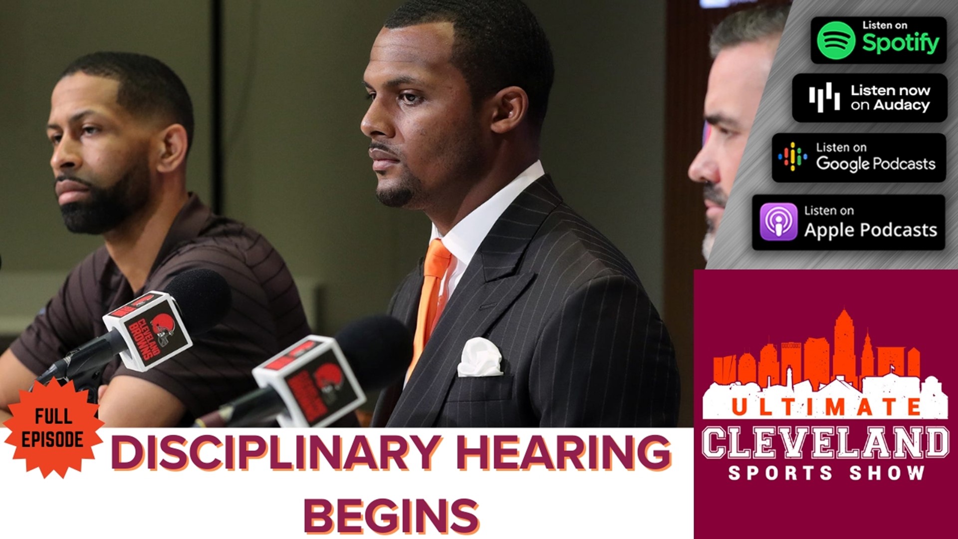 The guys discuss Deshaun Watson's hearing process and what the NFL is really trying to do. Brian Hartline talks Ohio State recruiting plus Josina Anderson joins UCSS