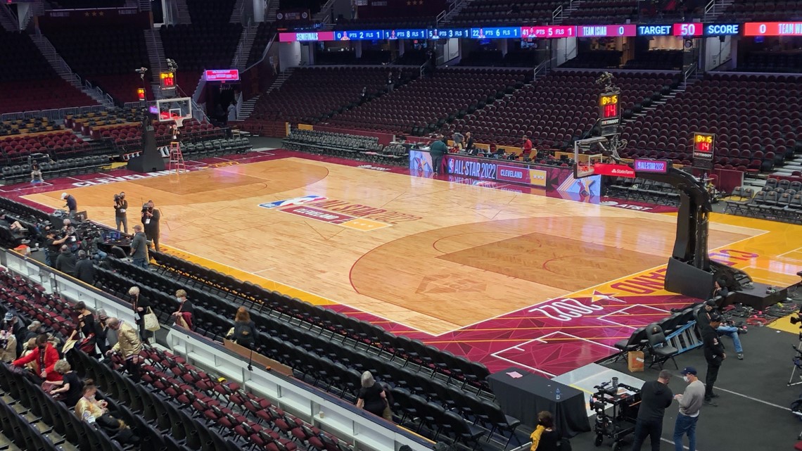 Cleveland Cavaliers Unveil Center Court at Rocket Mortgage FieldHouse in  Downtown Cleveland