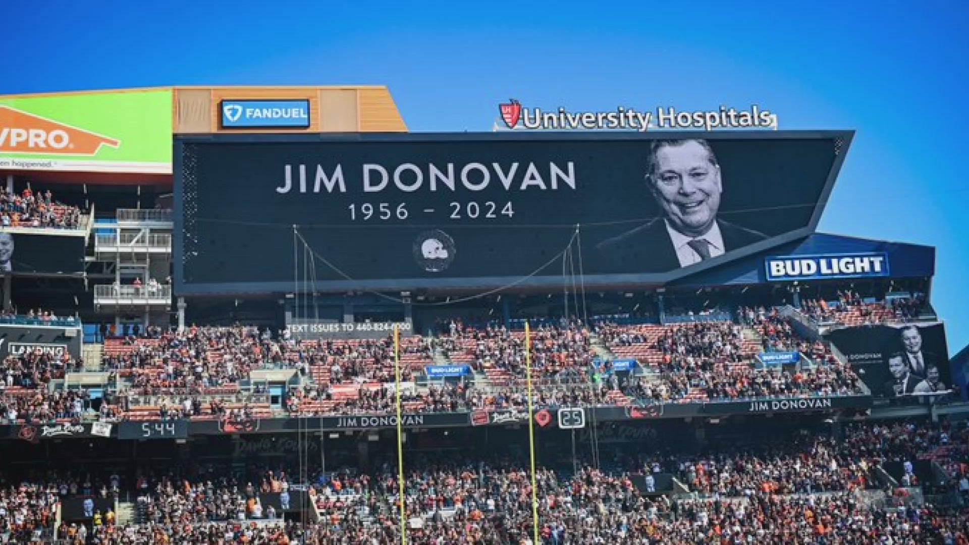 'For 25 years, he brought the Browns to life, leaving an indelible mark on fans every Sunday with his passion and unmatched skill behind the mic.'