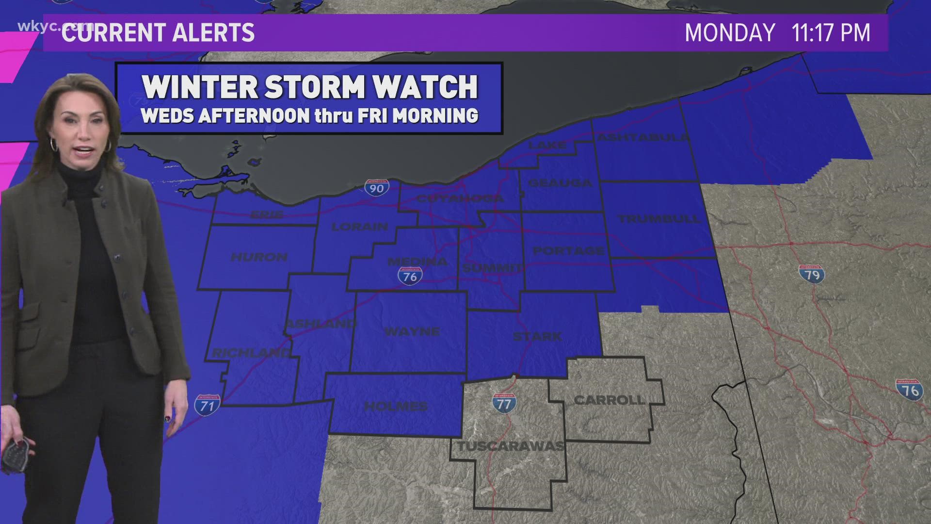 Cleveland weather forecast Major snow storm headed to Northeast Ohio