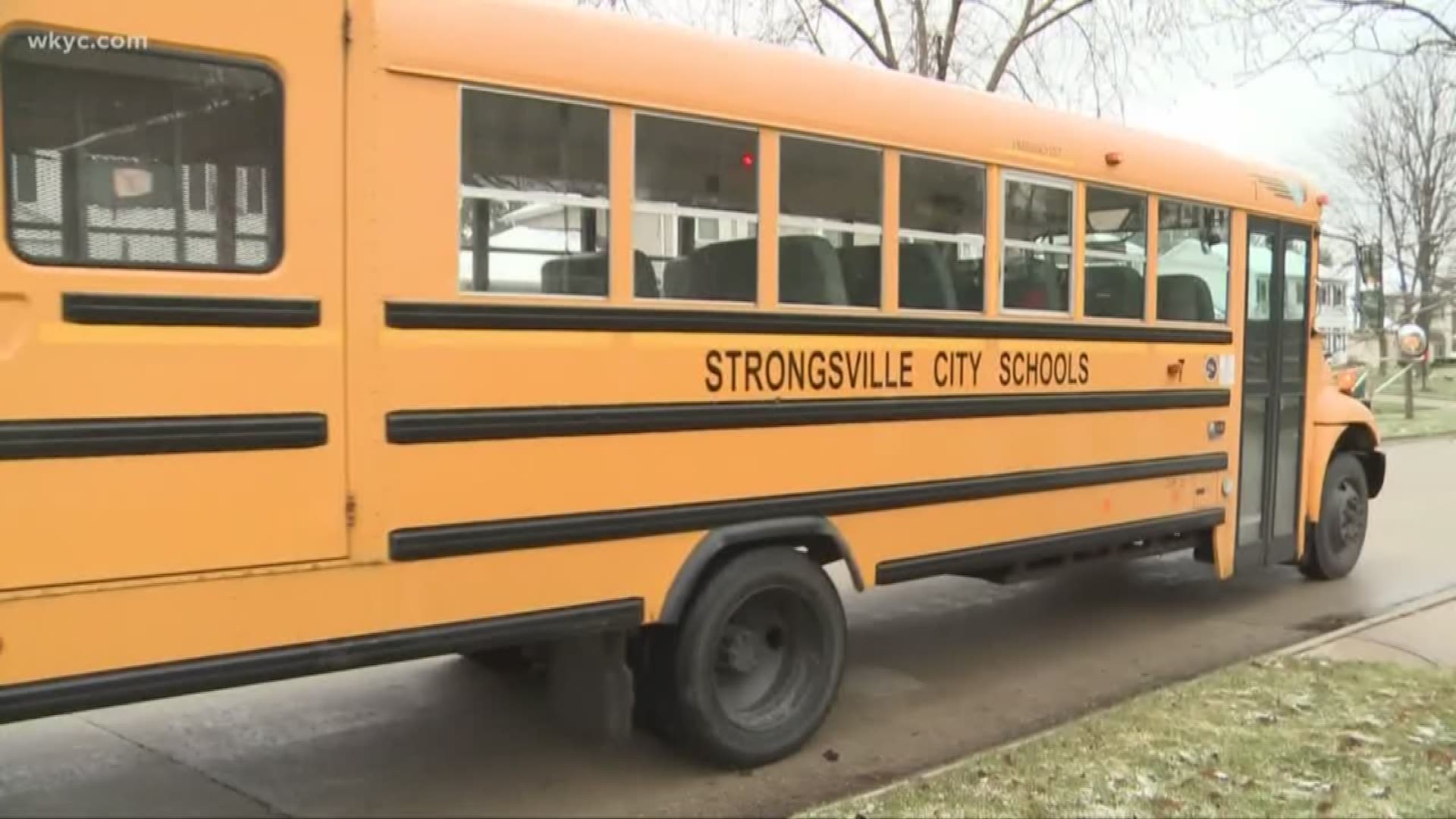 Strongsville Police officers are riding buses for added safety