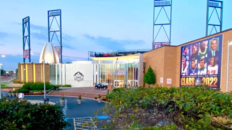 What events are taking place at the Pro Football Hall of Fame?