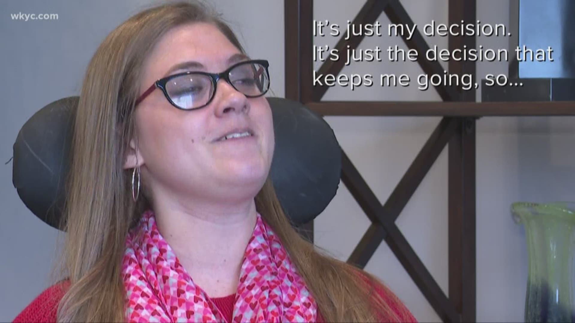 Young woman with special needs is changing the lives of children she may never meet