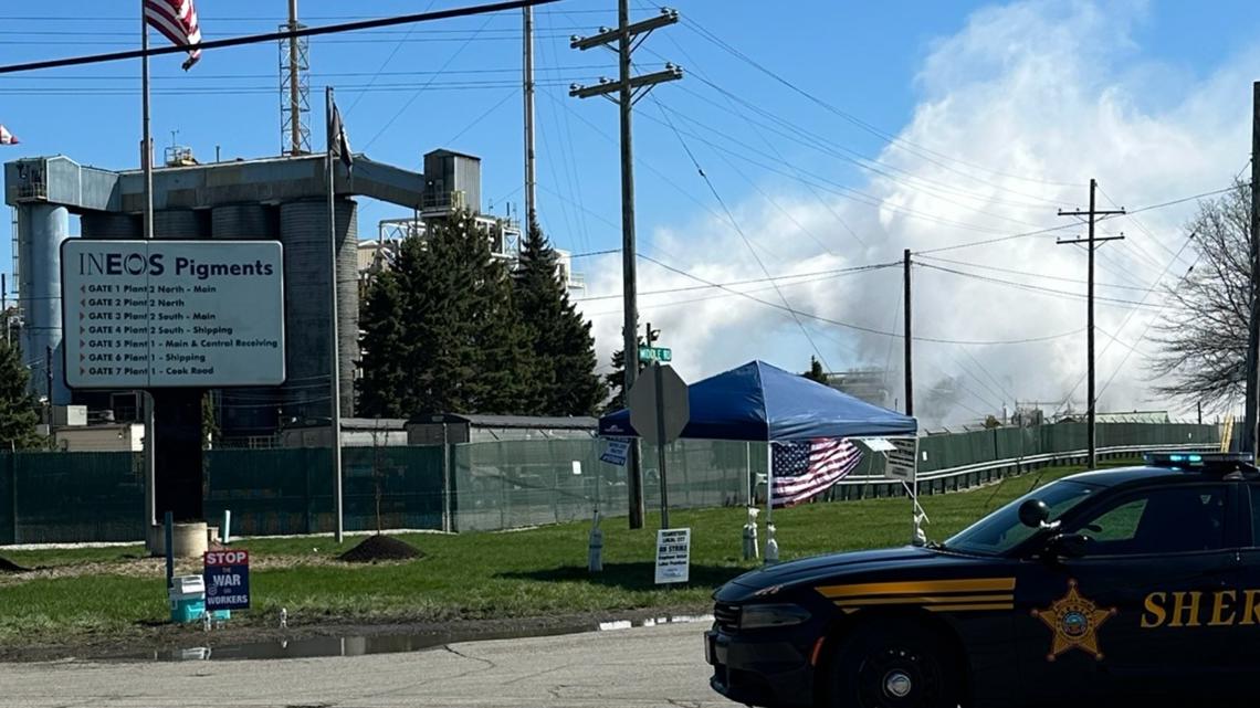 'Controlled release' at Ashtabula chemicals plant poses no danger to public, sheriff's office says