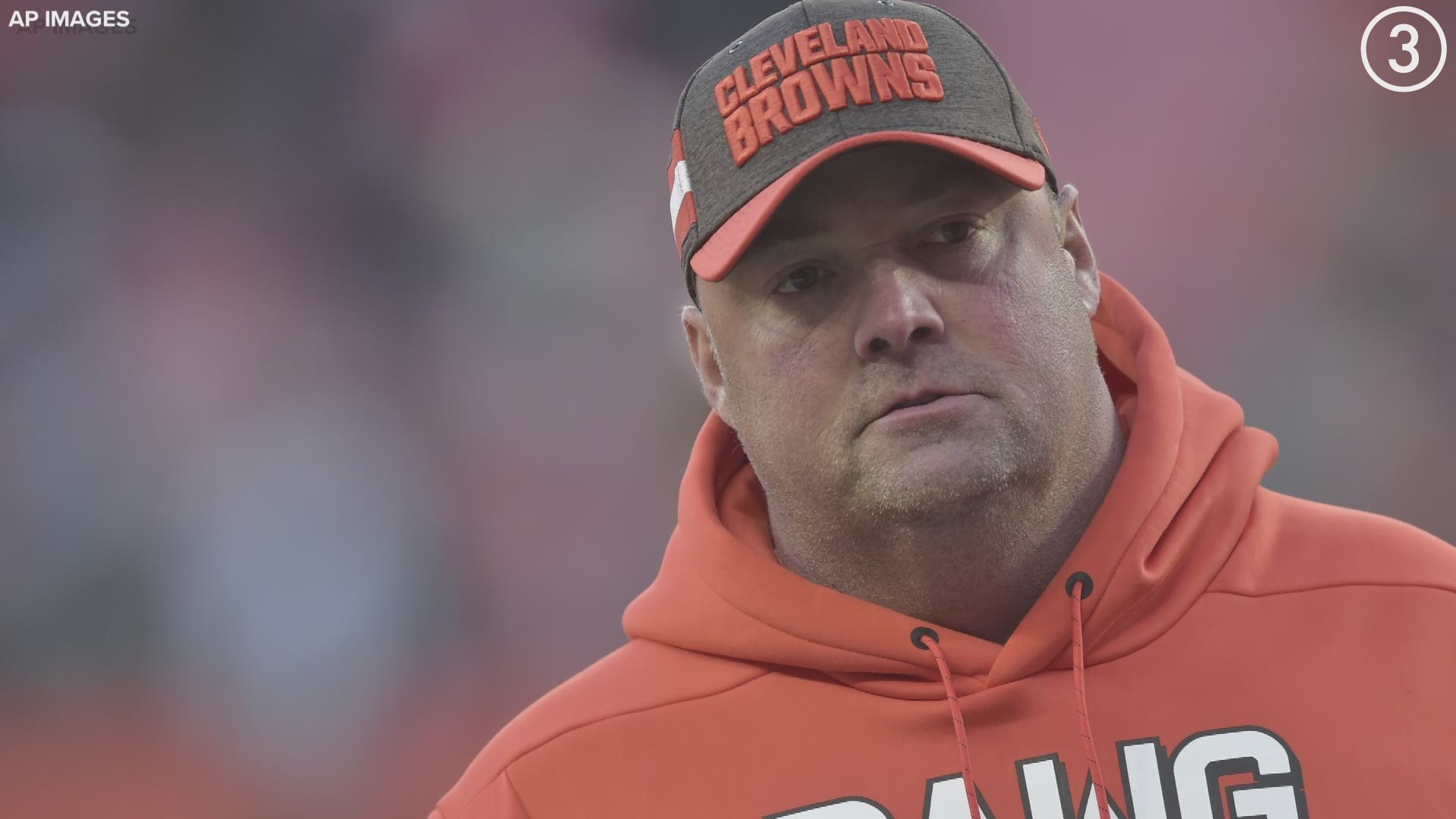 Wanted man?  Former Cleveland Browns coach Freddie Kitchens reportedly is being considered for an opening on the New York Giants' staff.