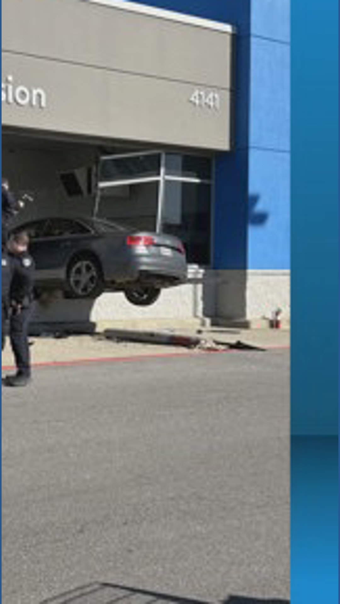Car goes airborne, crashes into Walmart store in Medina Township: See ...