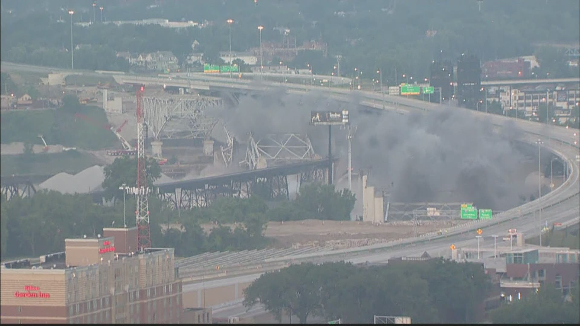 The fall of the Innerbelt Bridge