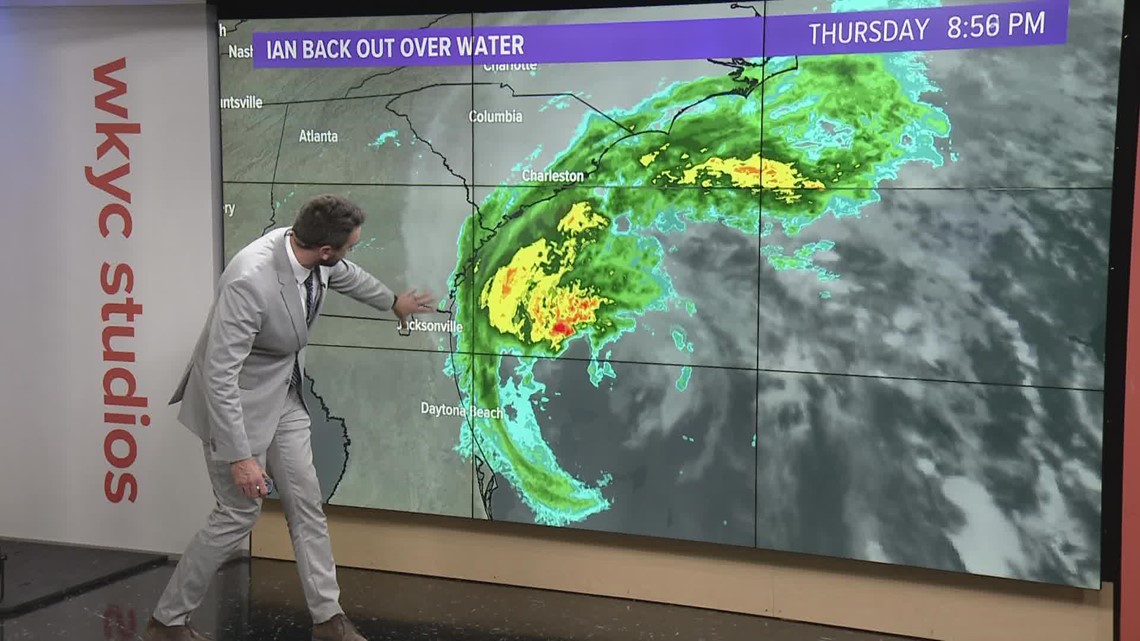 Matt Wintz has the latest tracking of Hurricane Ian