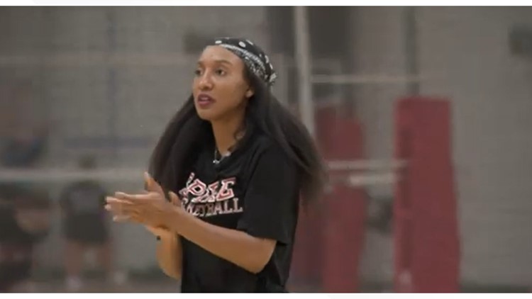 Former WNBA champion Candice Wiggins hopes to influence the next generation at SPIRE Academy