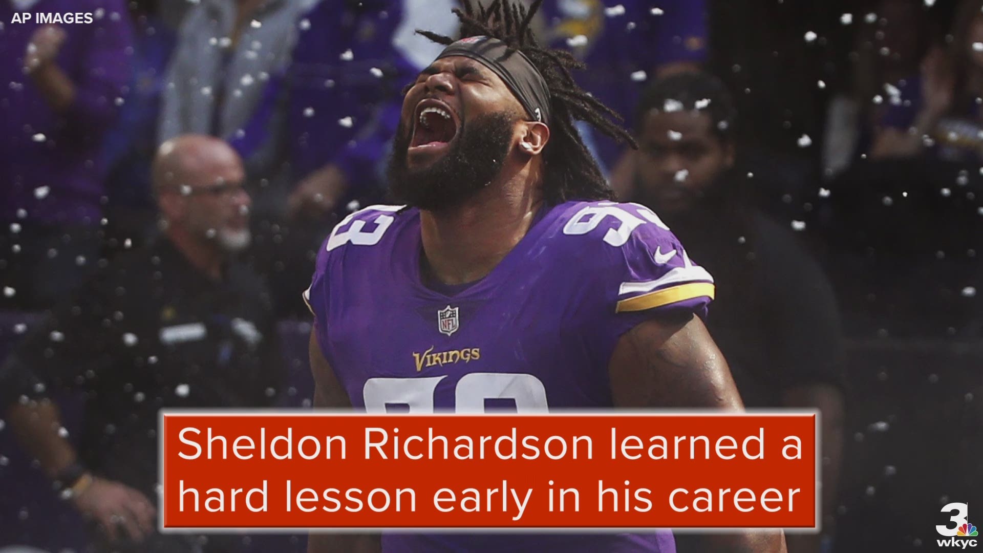 New Cleveland Browns defensive lineman Sheldon Richardson learned a hard lesson when he put the pedal to the metal behind the wheel of a Bentley.