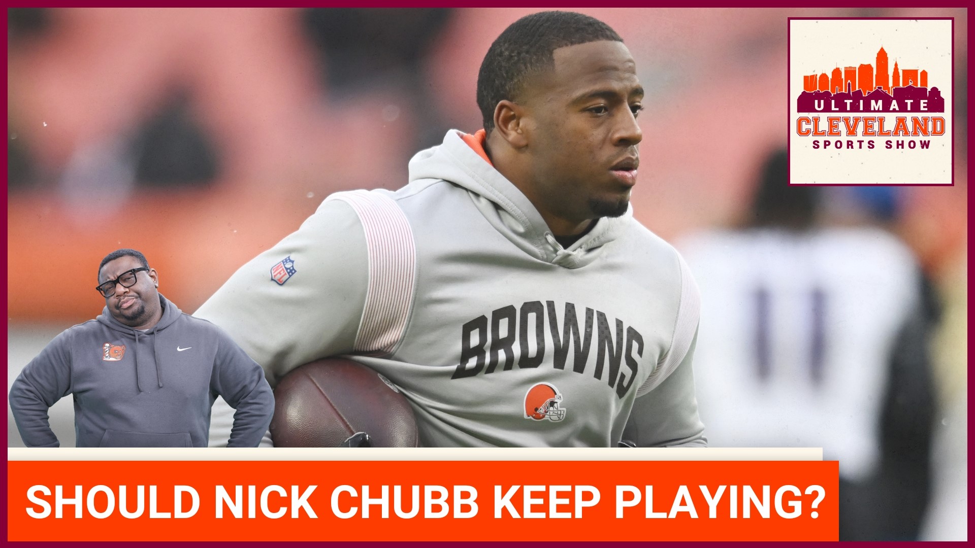 Cleveland Browns star Nick Chubb missed practice with an injury. Should the Browns sit Chubb the rest of the season?
