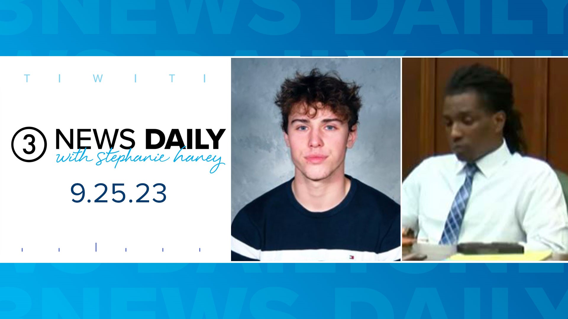 Verdict in death of Akron teen Ethan Liming, Anti-Semitic phrase used in high school football game, and more on 3News Daily with Stephanie Haney