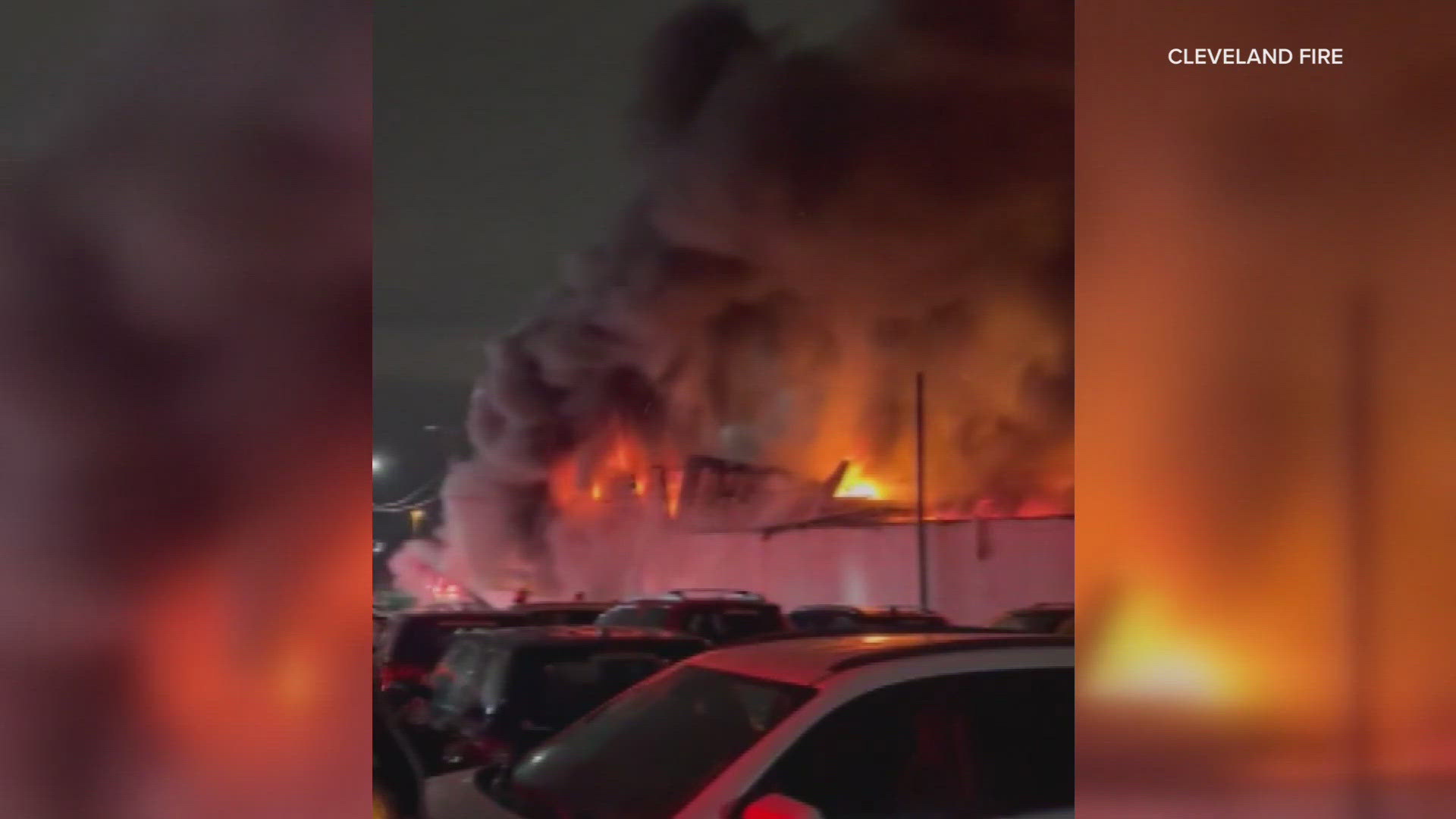 Cleveland fire officials have estimated the loss at $500,000.