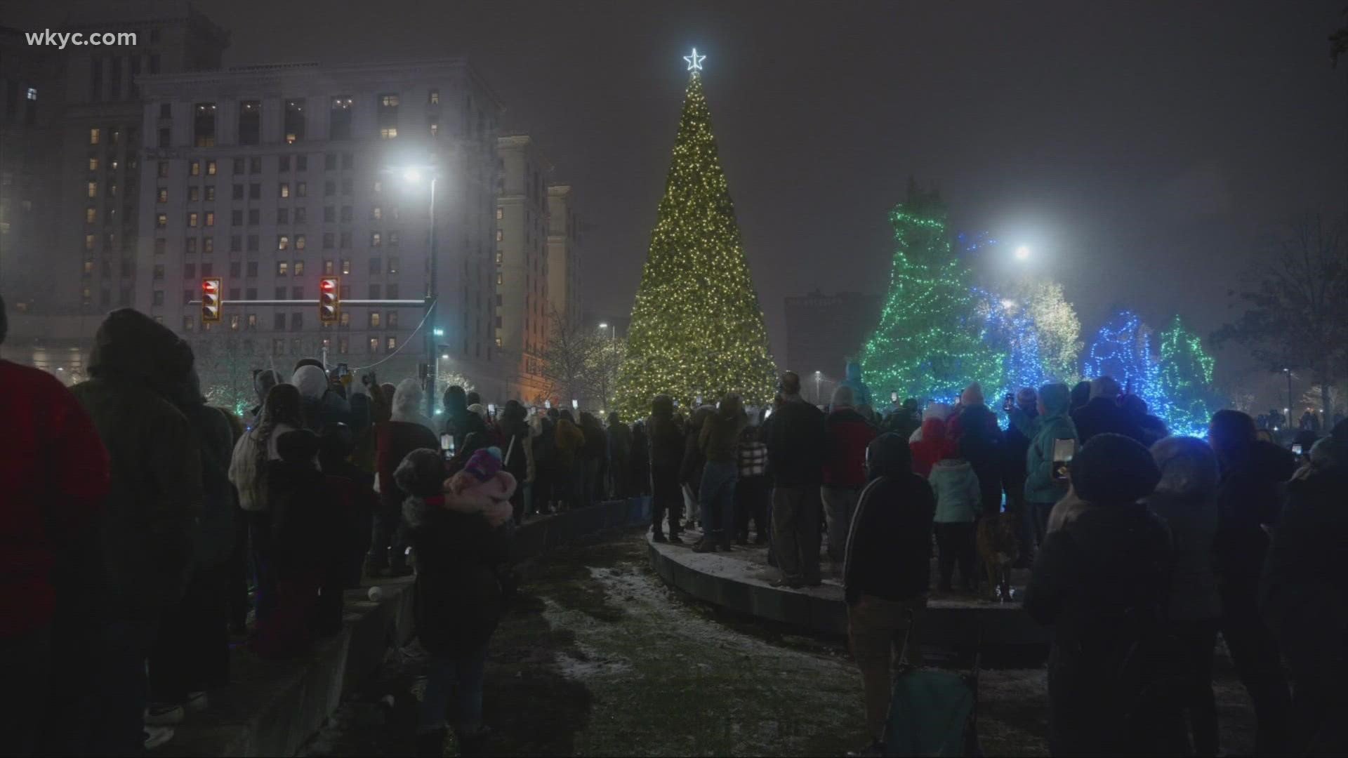 The holiday season has arrived! Winterfest began in Cleveland on Saturday night with the tree lighting ceremony in Public Square.
