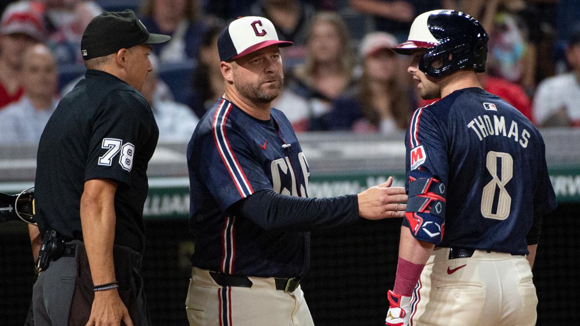 Guardians fall to Rangers 5-3, lead in AL Central down to 1 game | wkyc.com