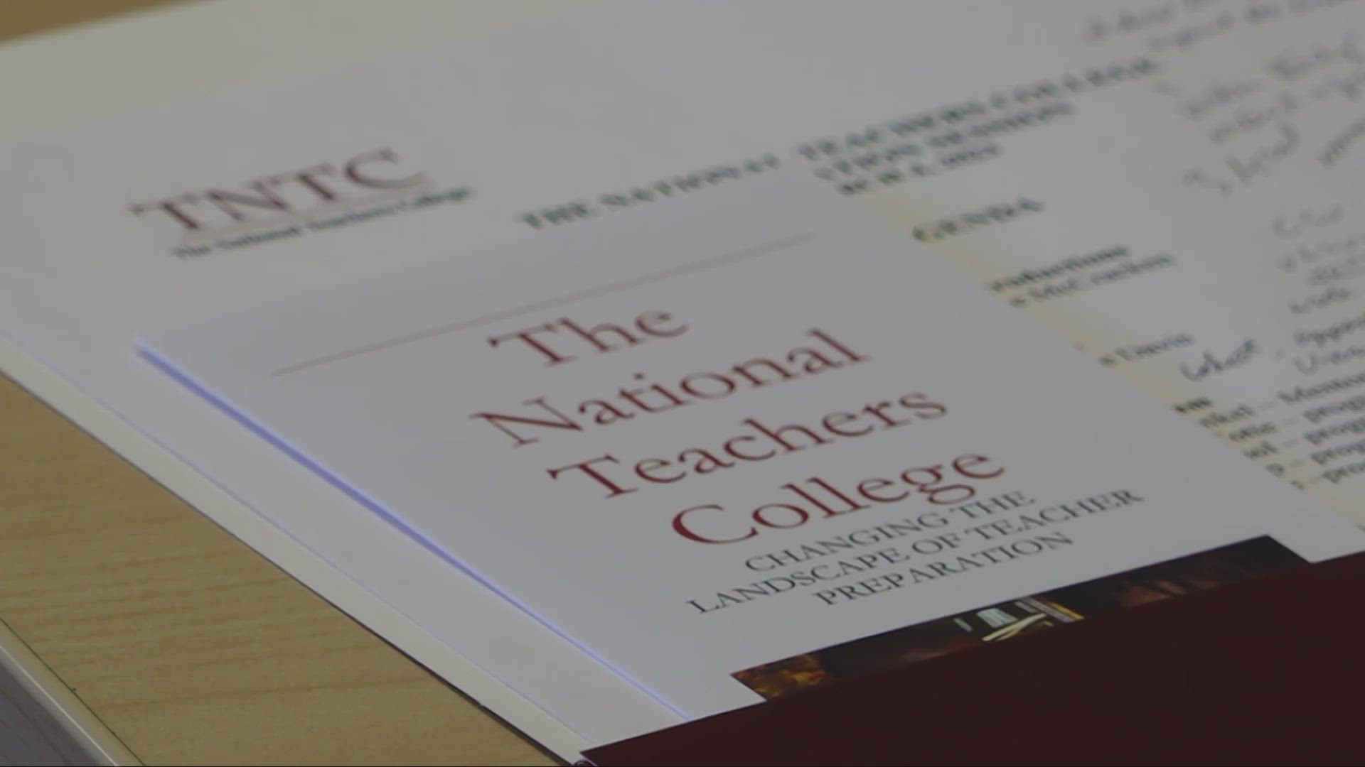 The National Teachers College is helping individuals start their career change while aiding the teacher shortage the country has been mired in for the past few years