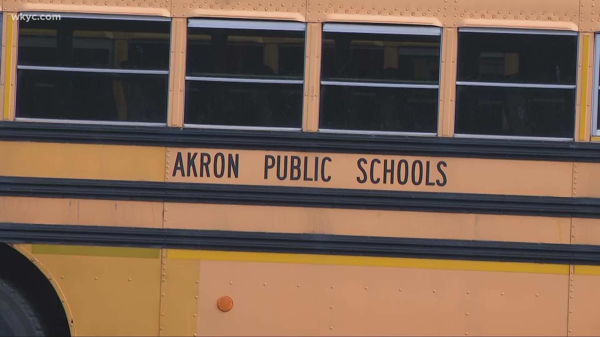 Akron Public Schools are experiencing some issues with a bus driver shortage.