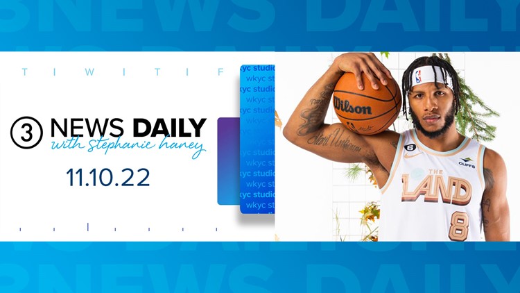 Cavaliers unveil new City Edition jerseys for 2022-23 season, high school soccer fight investigation, and more: 3News Daily with Stephanie Haney