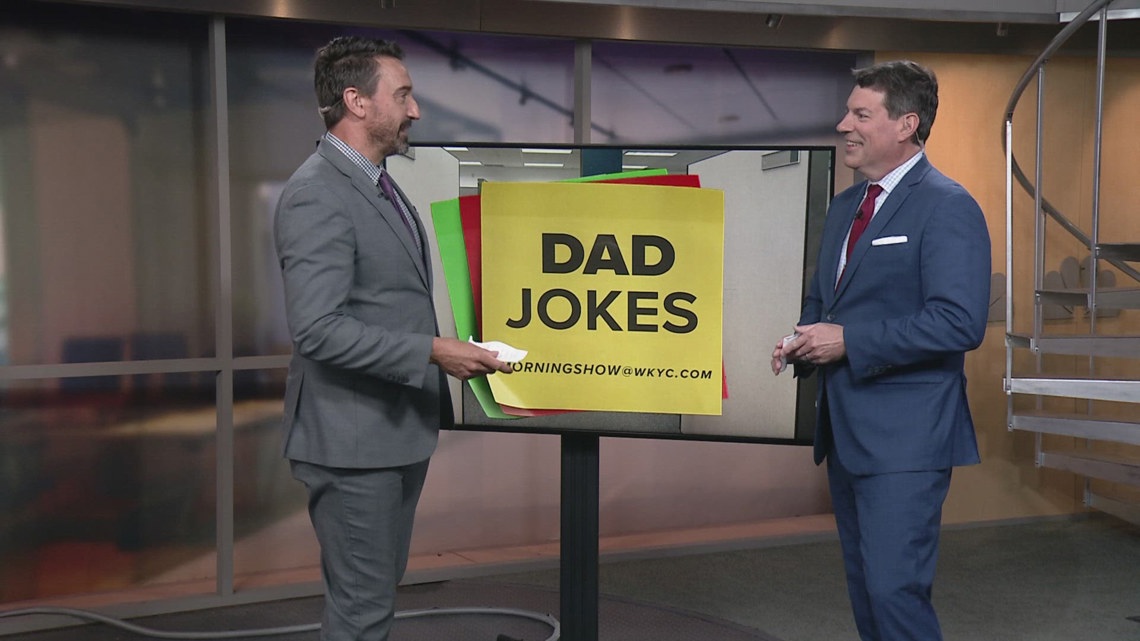 Dad jokes with 3News' Matt Wintz and Dave Chudowsky: Saw a man
