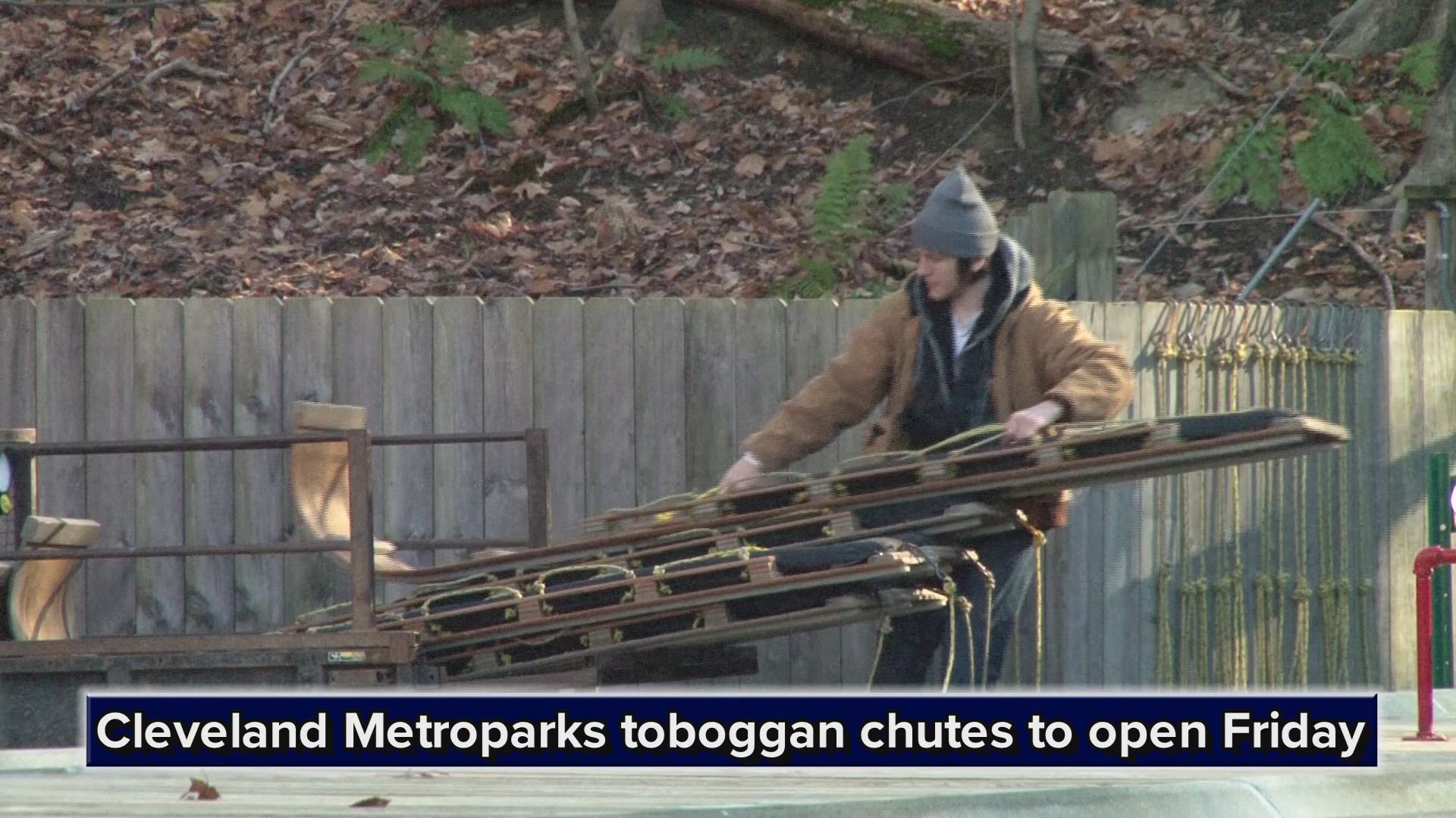 Cleveland Metroparks toboggan chutes to open Friday
