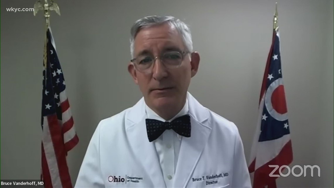 ODH Director Dr. Bruce Vanderhoff confirms Cleveland Clinic will receive help from U.S. Air Force amid COVID-19 surge