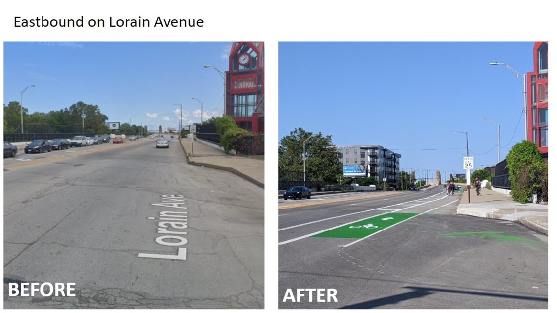 New Bike Lane On Lorain Avenue In Ohio City Causing Safety Concerns For 