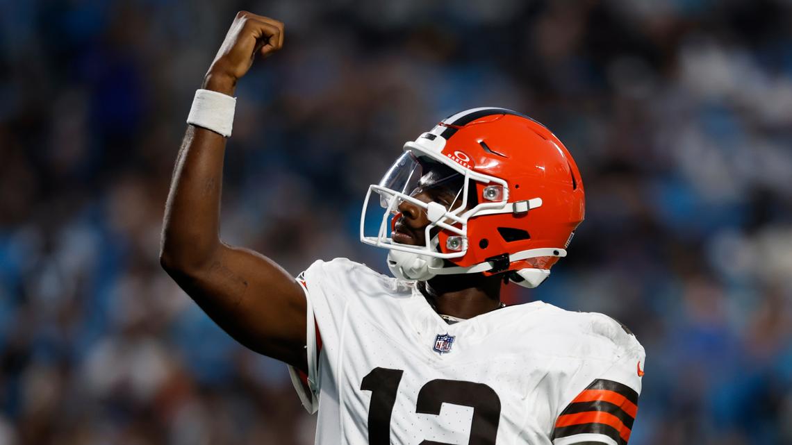 Shedeur Sanders flashes potential in preseason debut for Browns | wkyc.com