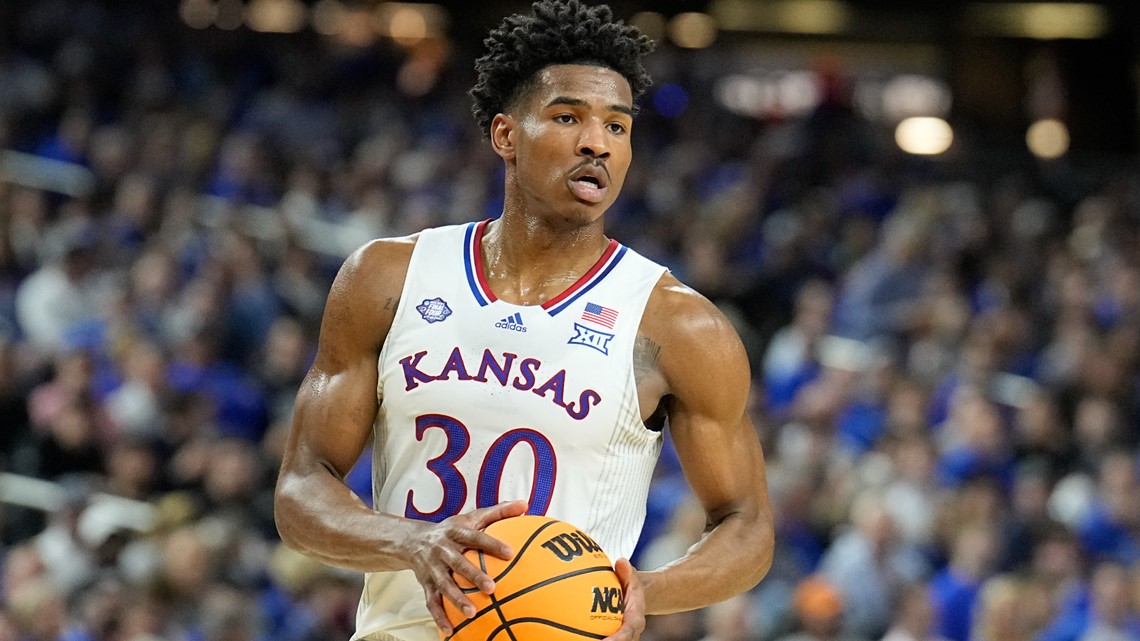 Cleveland Cavaliers select Kansas sharpshooter Ochai Agbaji with No. 14 pick  in 2022 NBA Draft 