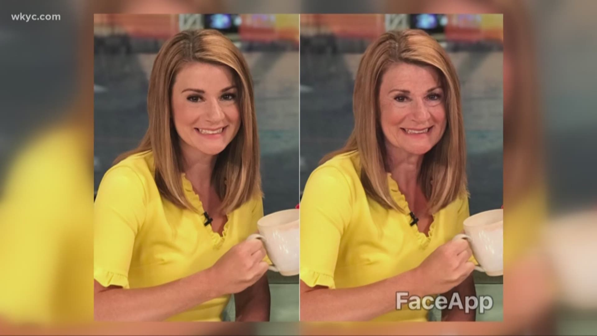 July 17, 2019: It's the latest fad taking over social media. The FaceApp 'age challenge' is inescapable. Just take a quick scroll through your Facebook page and you'll find plenty of people posting pics of themselves in elderly form. We took the challenge ourselves, and the results are amazing! See how Hollie Strano, Maureen Kyle and Danielle Wiggins look in their fabulous old age.