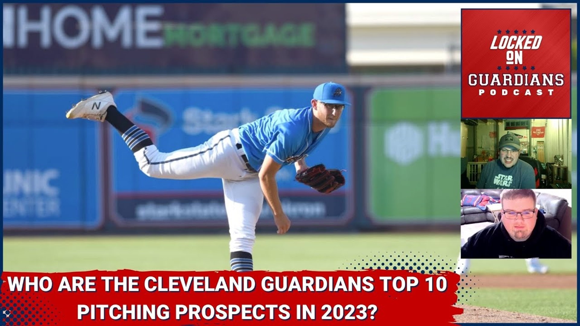 We give our top 10 Cleveland Guardians starting pitching prospects after our long discussion on the after show about the minor league rotations.