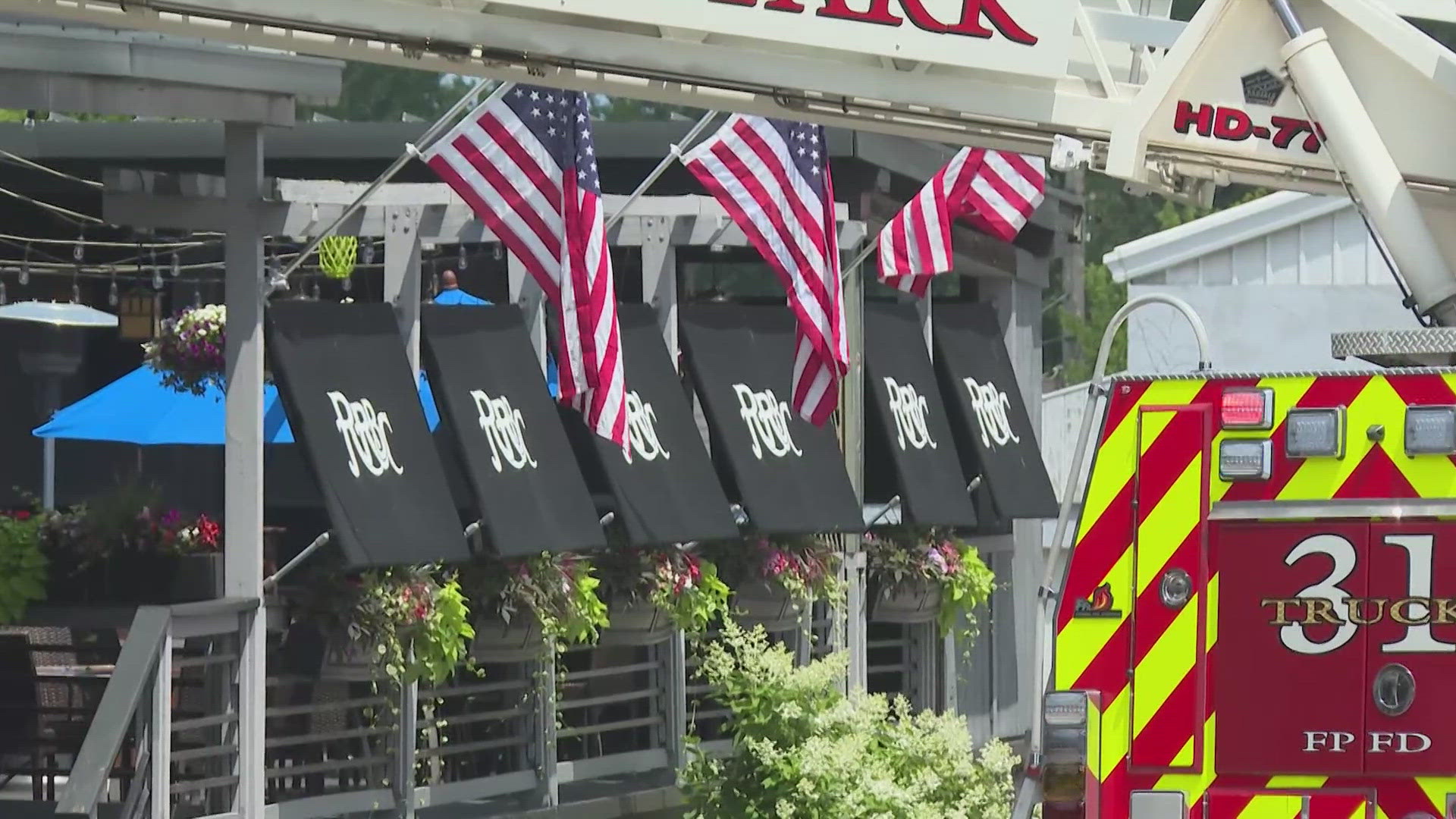 According to Rocky River Fire Chief Aaron Lenart, both firefighters injured are doing well and were kept at a hospital overnight for observation.