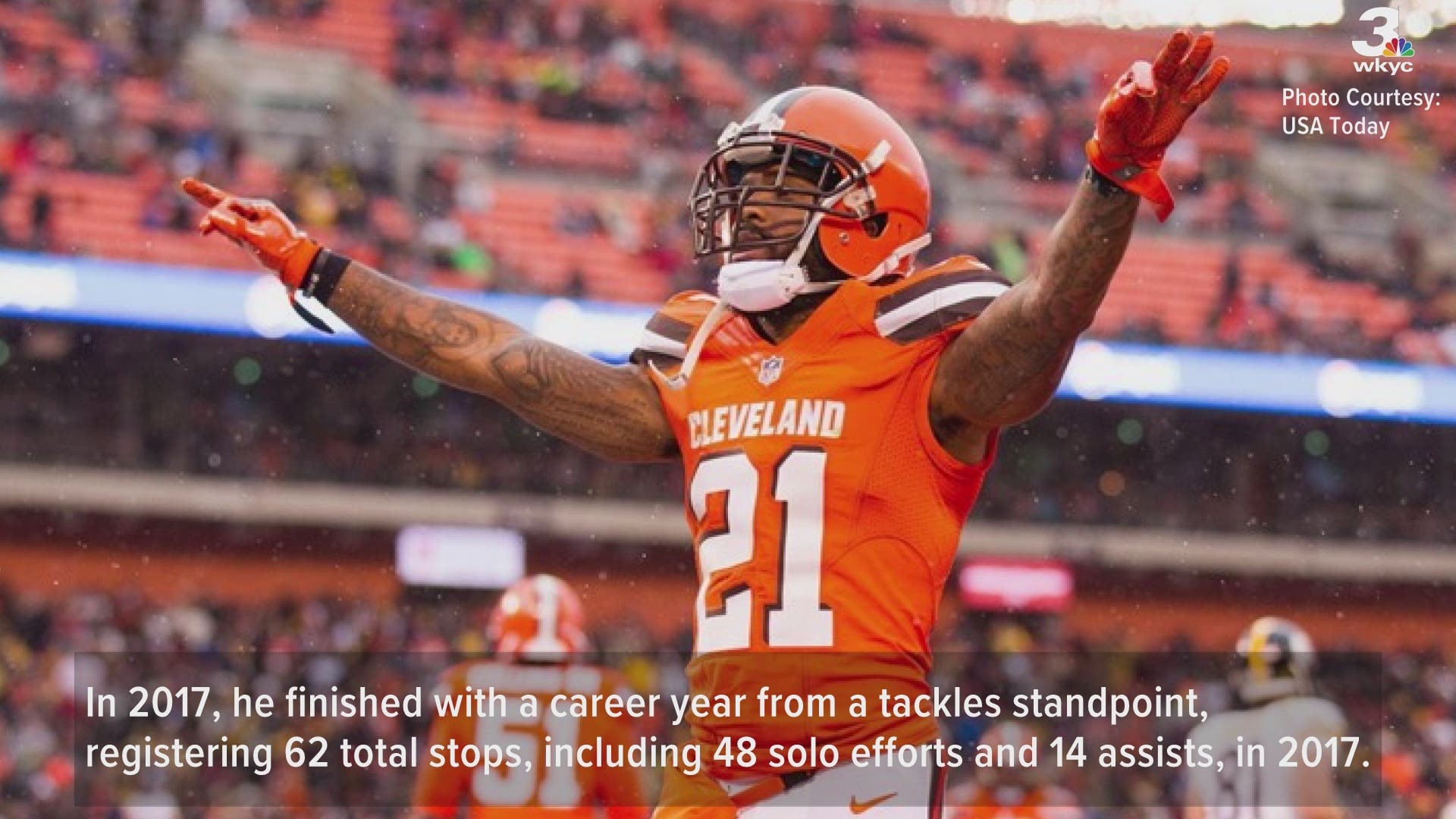 The Cleveland Browns are finalizing the trade of cornerback Jamar Taylor to the Arizona Cardinals.