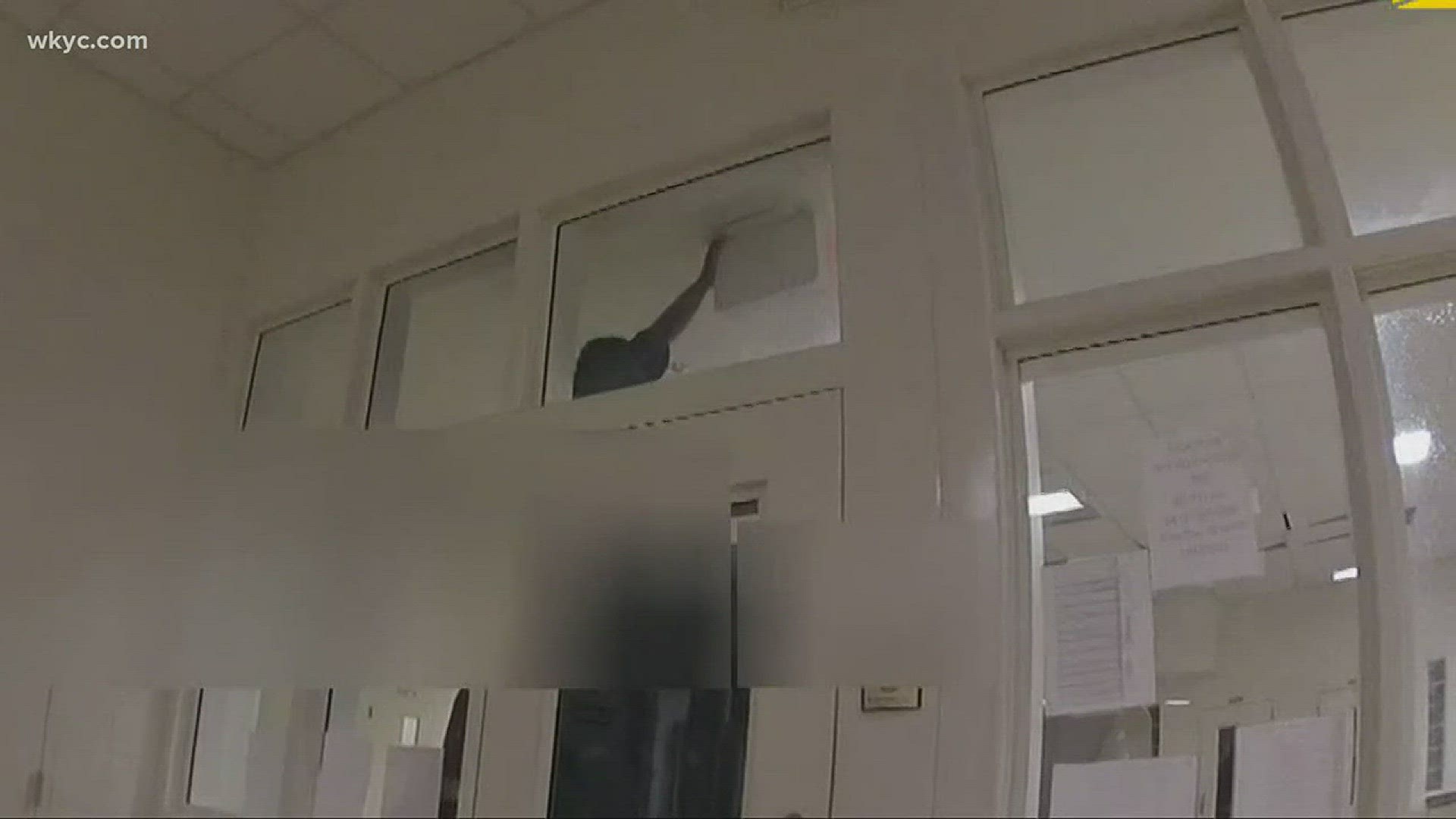 Bodycam video of riot at Cuyahoga County Juvenile Detention Center released