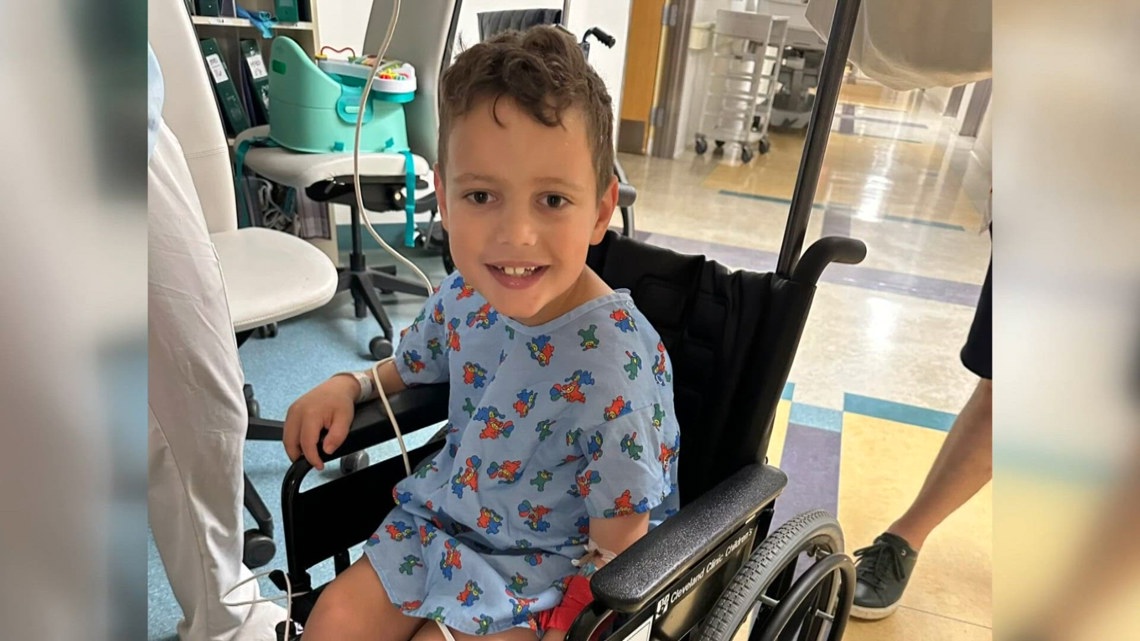 'Truly a miracle': 8-year-old Avon Lake boy survives 2 strokes